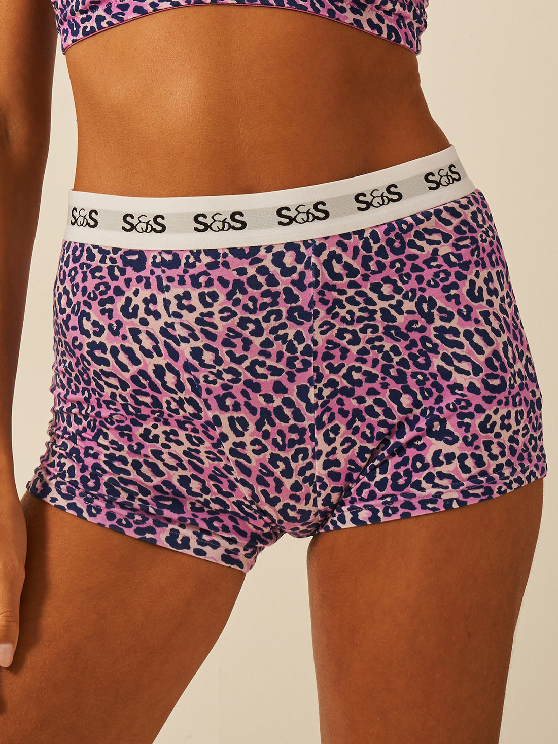 Women's Boxer - Iridescent Leopard Charming Garment Enterprises Co