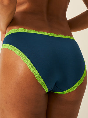 The Original Brief - Midnight Neon Green