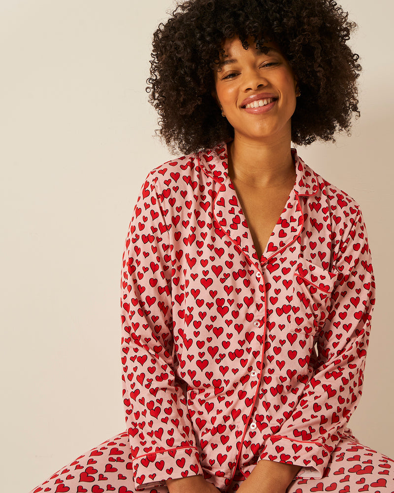 Long Pajama Set - Ace of Hearts Charming Garment Enterprises Co