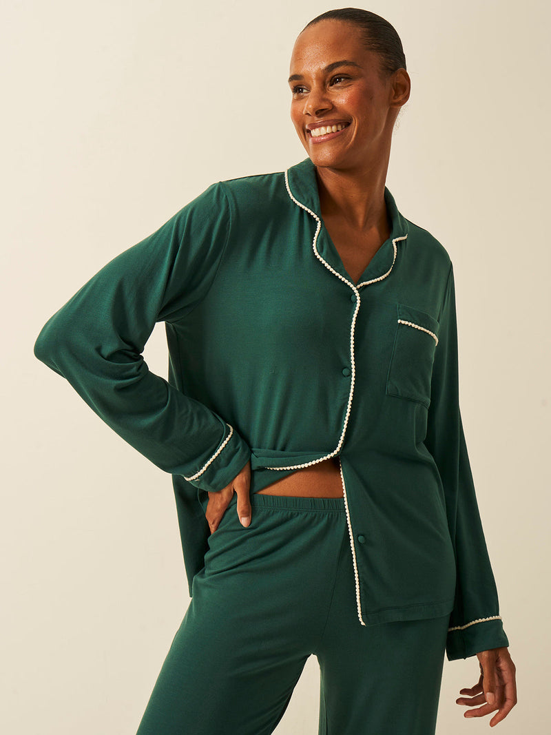 Long Pajama Set - Alpine Green Wholegood Inter-United Ltd