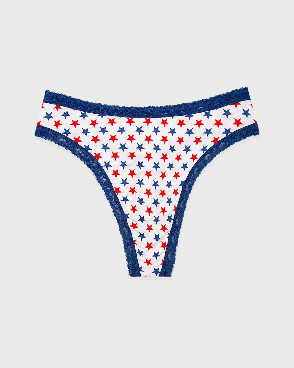 High Waisted Thong - American Flag Stars | TENCEL™ Underwear – Stripe &  Stare USA