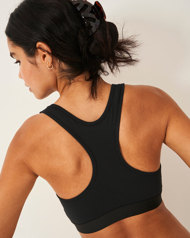 Racerback Bra - Black Charming Garment Enterprises Co