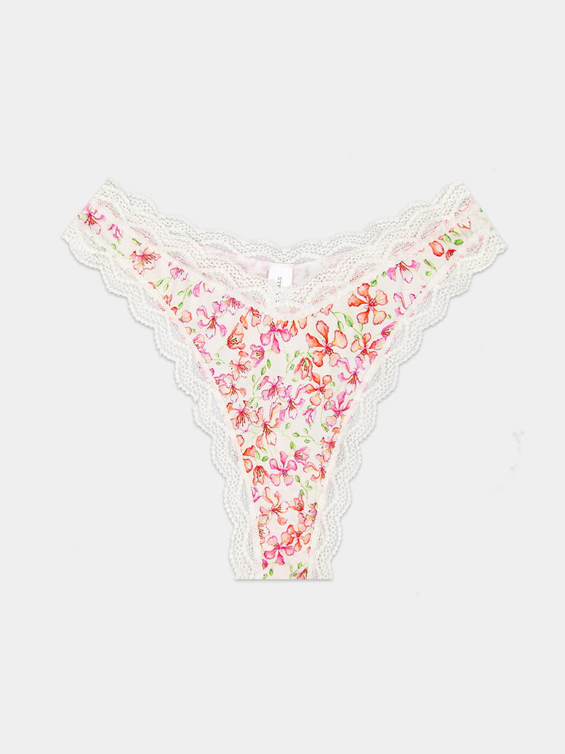 Dipped Thong - Antique Floral Charming Garment Enterprises Co