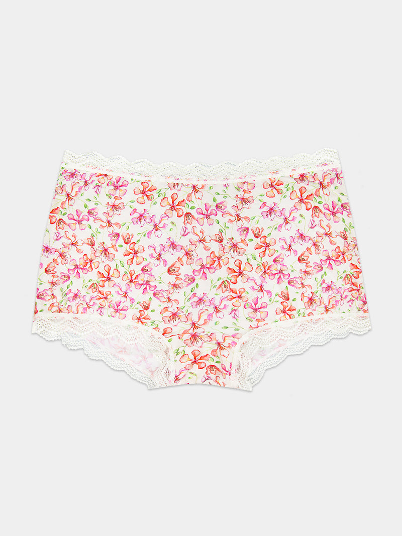 Hipster Brief - Antique Floral Charming Garment Enterprises Co