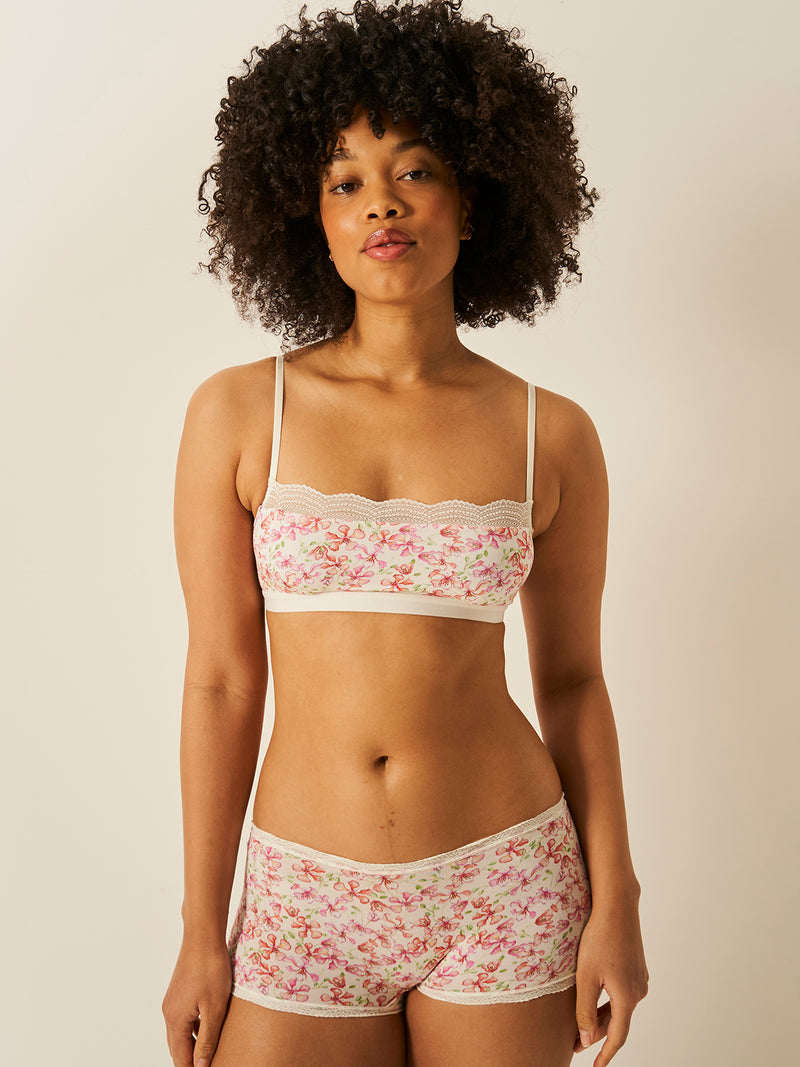 Hipster Brief - Antique Floral Charming Garment Enterprises Co