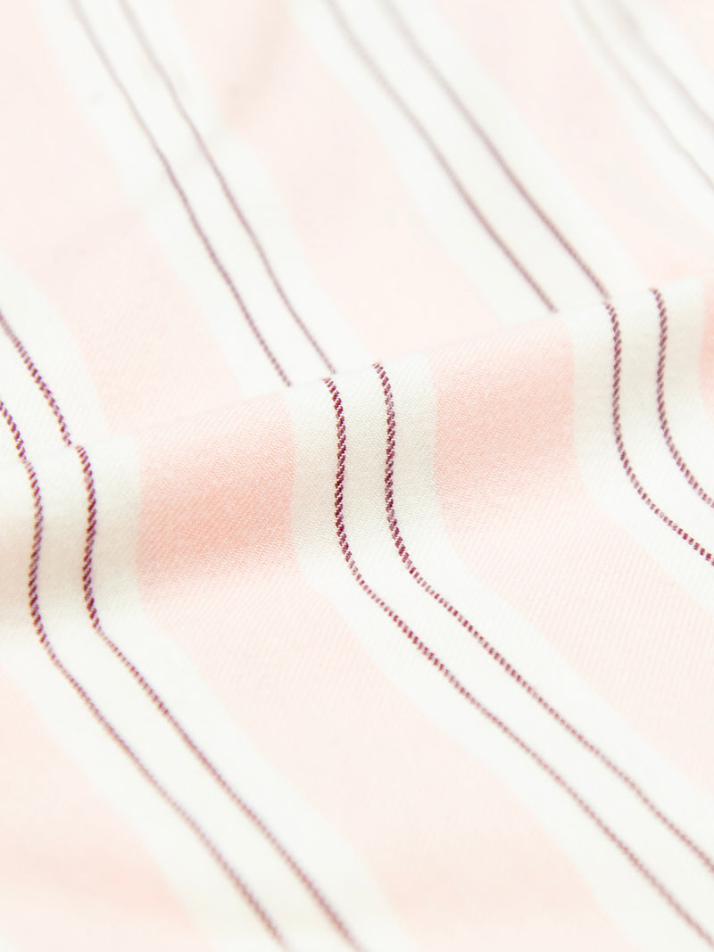 Soft Brushed Woven Pajama Bottoms - Barneby Gates Pink Anjos & Lourenco