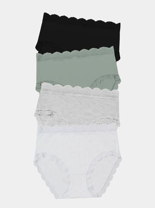 High Rise Brief Four Pack - Basics Charming Garment Enterprises Co