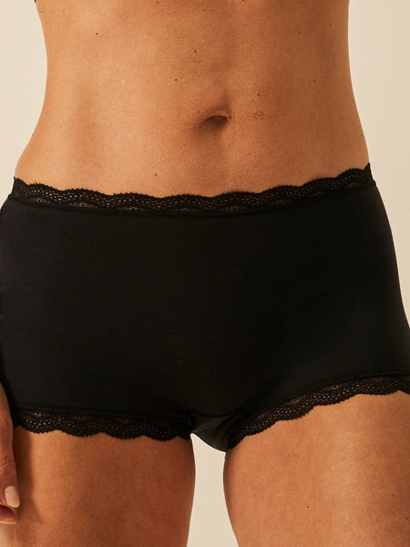 Hipster Brief - Black Charming Garment Enterprises Co
