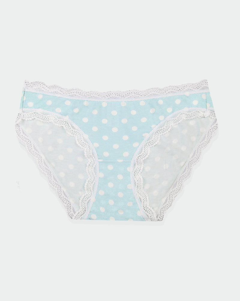 The Original Brief - Pale Blue Spot Charming Garment Enterprises Co