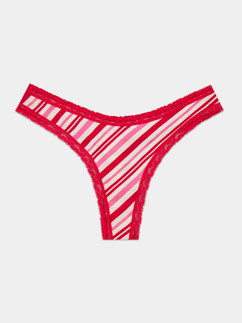 Thong - Candy Cane Wishes