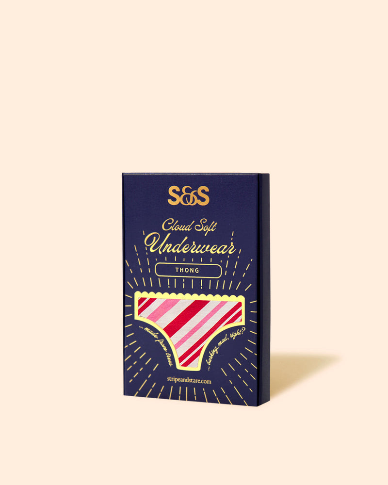 Thong - Candy Cane Wishes