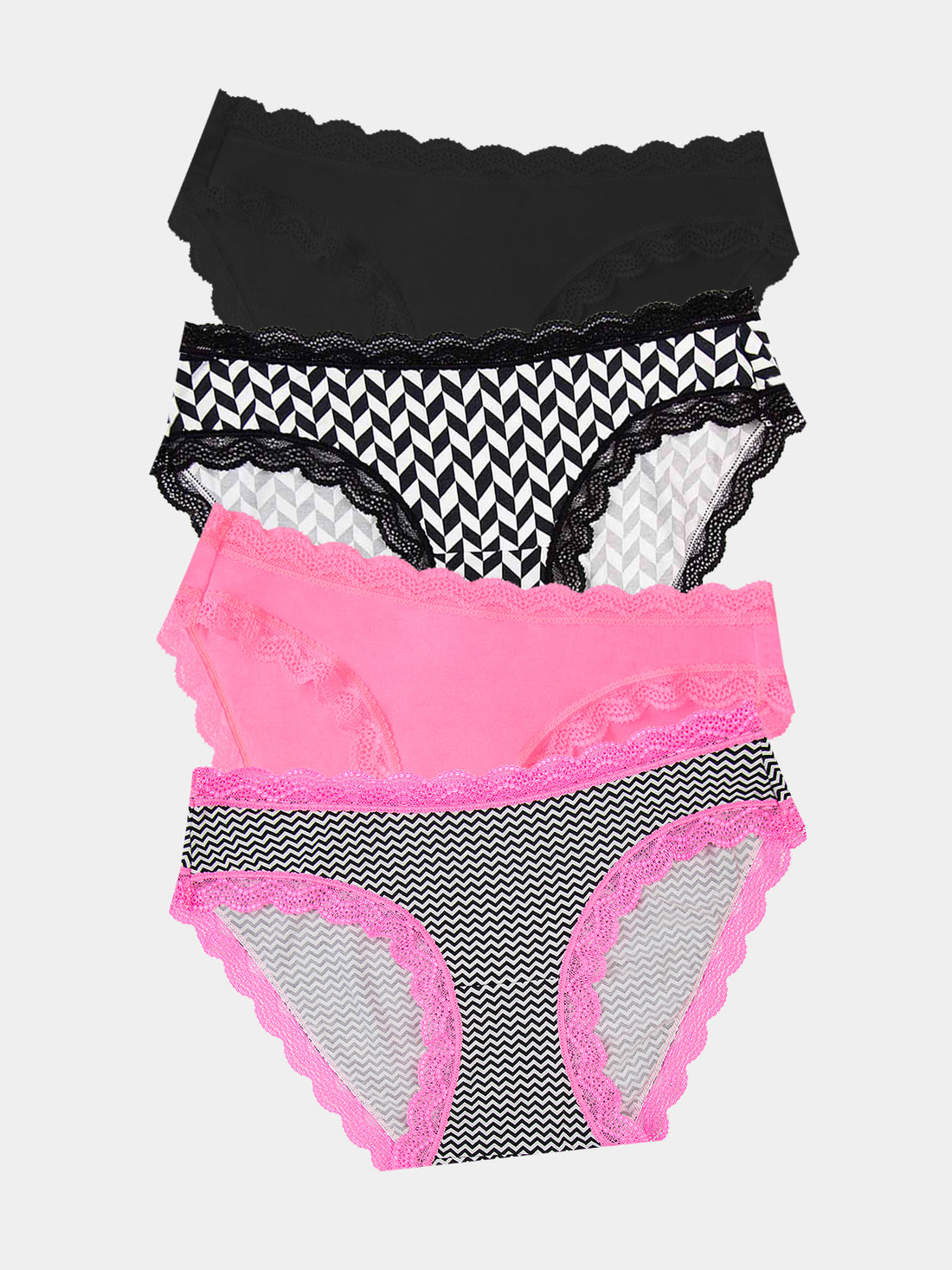 The Original Brief Four Pack - Chevron Charming Garment Enterprises Co