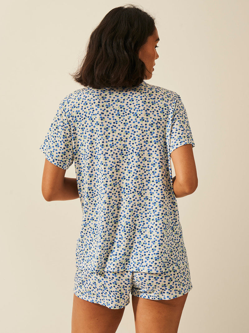Emily English X S&S Short Pajama Set - Blueberry Charming Garment Enterprises Co