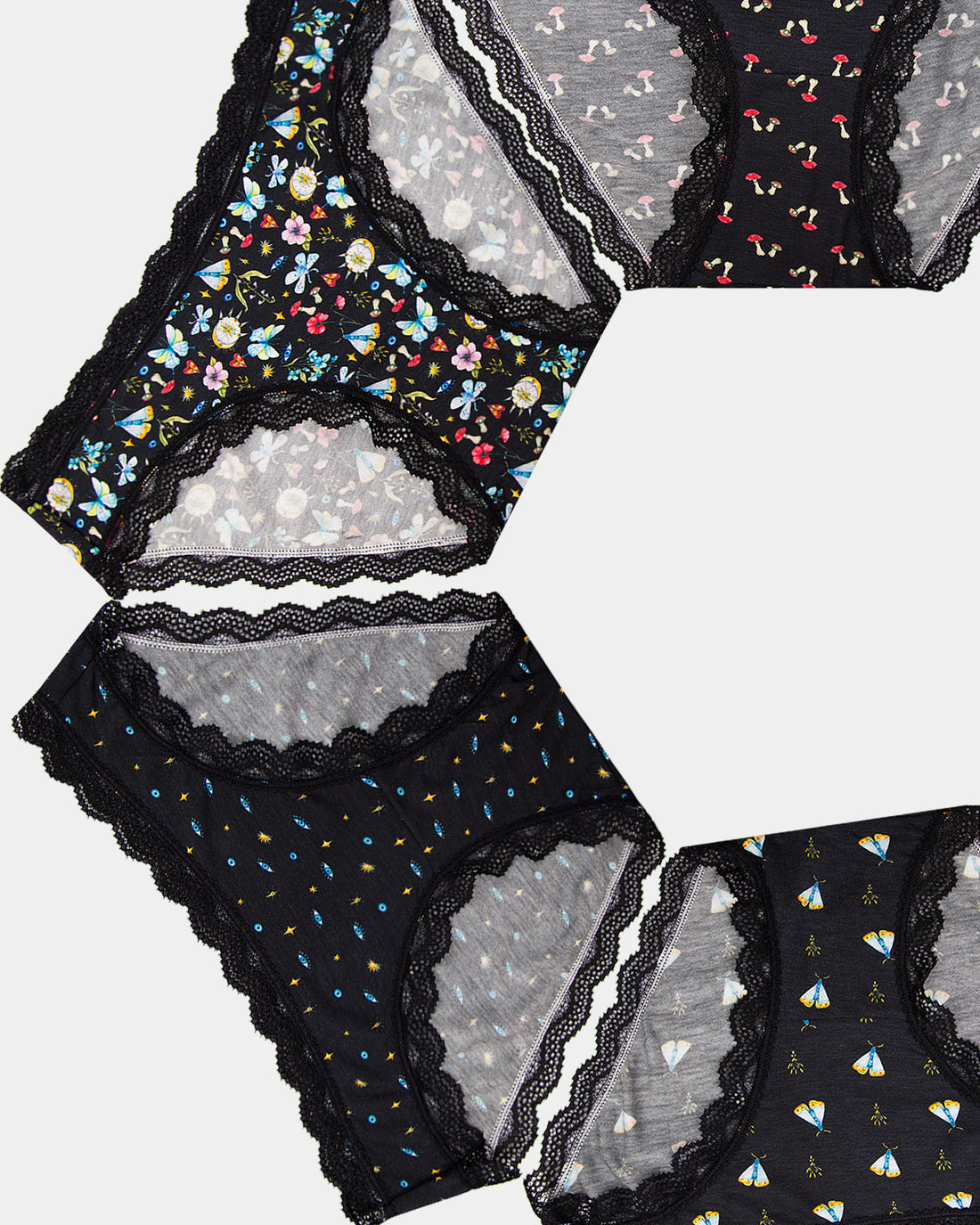 The Original Brief Four Pack - Enchanted Charming Garment Enterprises Co