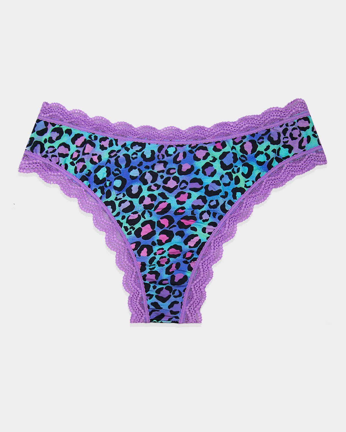 High Rise Knicker - Galaxy Leopard  TENCEL™ Underwear – Stripe