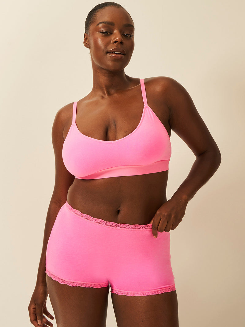 Hipster Brief - Hot Pink Charming Garment Enterprises Co