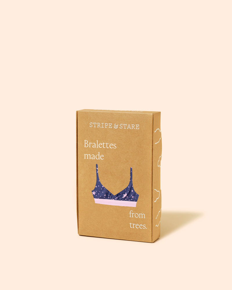 T-Shirt Bra - Indigo and Pirouette Stars Charming Garment Enterprises Co