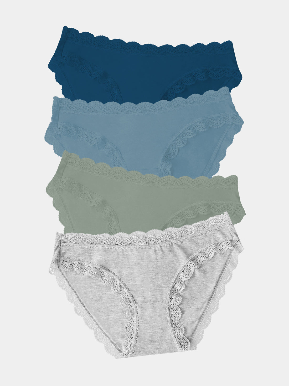 The Original Brief Four Pack - Khaki Charming Garment Enterprises Co