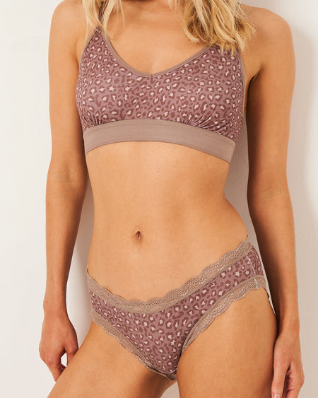 The Original Brief - Neutral Leopard Taupe Charming Garment Enterprises Co