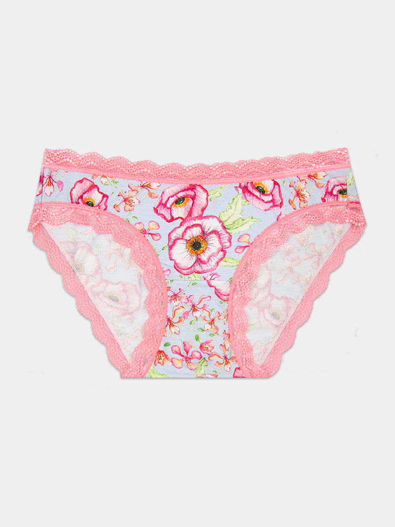 The Original Brief - Pastel Poppy Charming Garment Enterprises Co