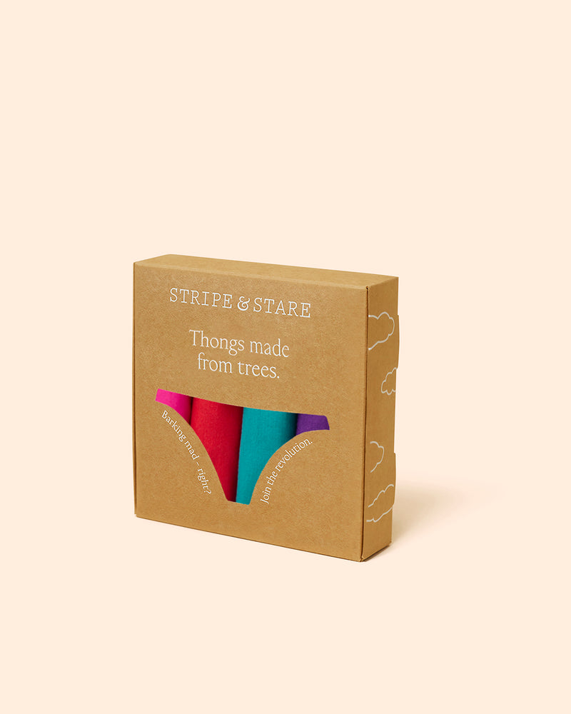 Thong Four Pack - Sparkle Lace Wholegood Inter-United Ltd