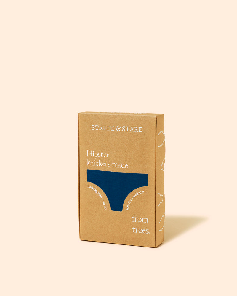 Hipster Brief - Midnight Neon Blue Charming Garment Enterprises Co