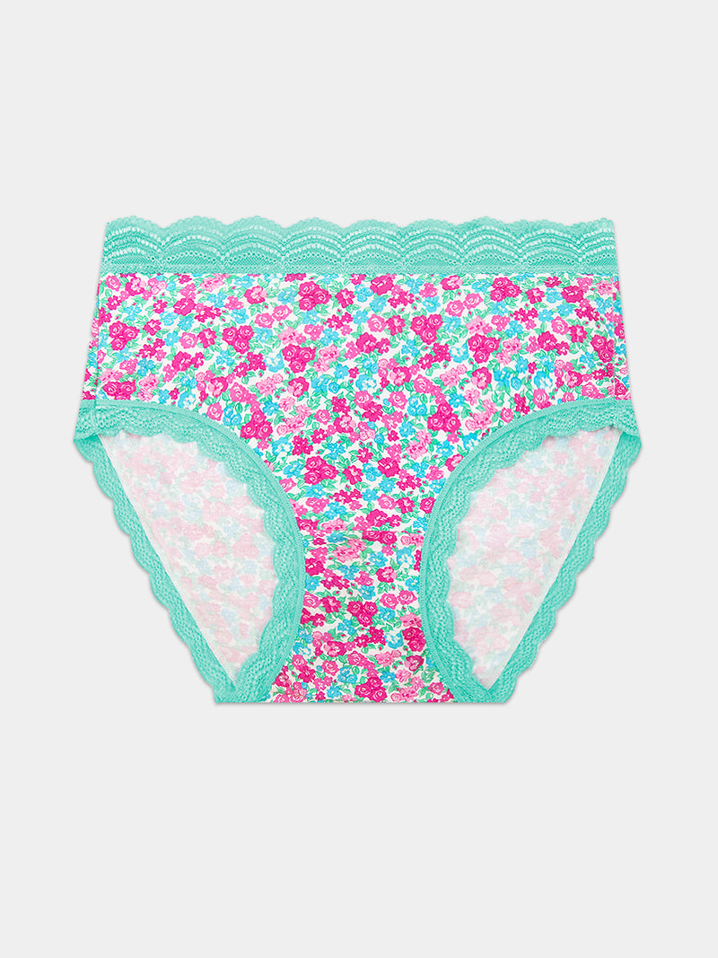 High Rise Brief - Neon Meadow Charming Garment Enterprises Co