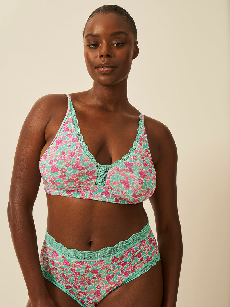 High Rise Brief - Neon Meadow Charming Garment Enterprises Co