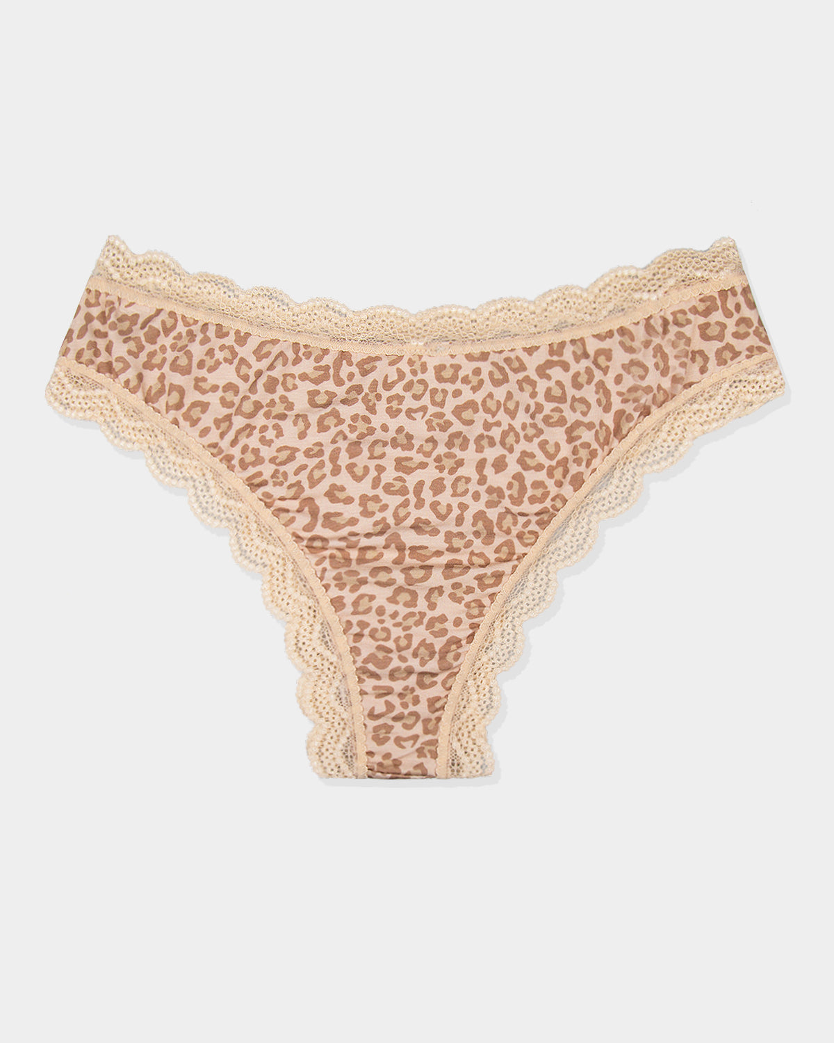 Brazilian Brief - Neutral Leopard Sand Charming Garment Enterprises Co