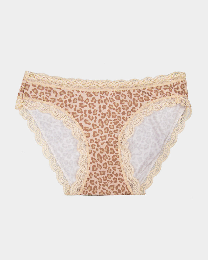 The Original Brief - Neutral Leopard Sand Charming Garment Enterprises Co