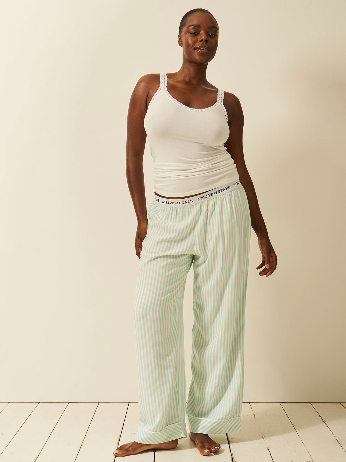 Lace Cami - White Charming Garment Enterprises Co