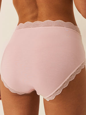 High Rise Brief - Pink-a-Boo