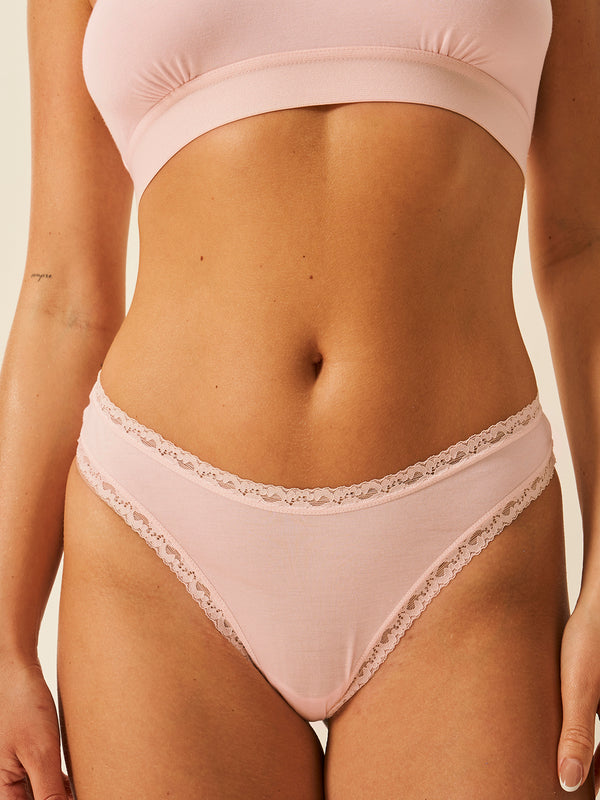Thong - Pink-A-Boo Charming Garment Enterprises Co