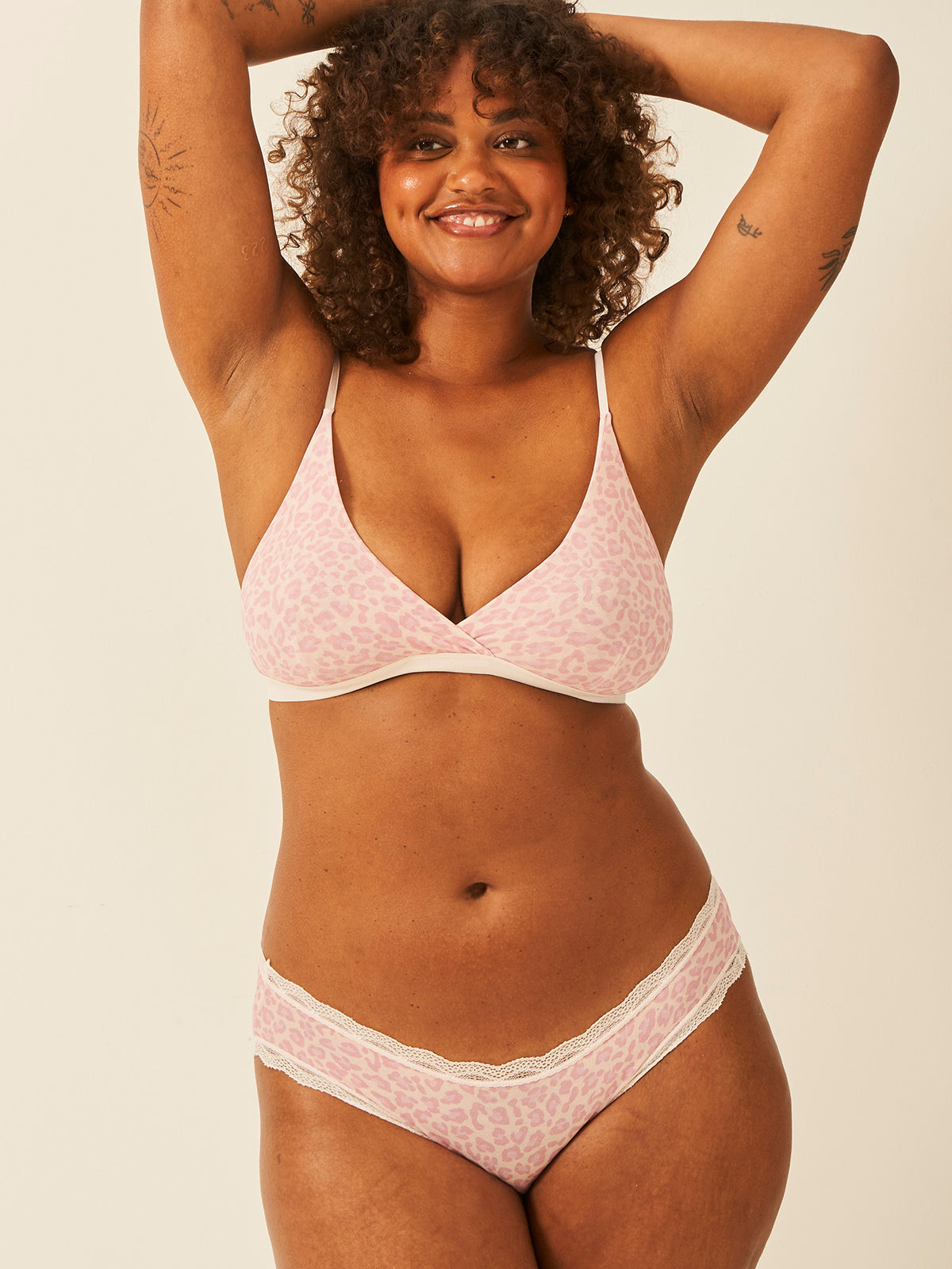 Crossover Bra - Pink-a-Boo Leopard Charming Garment Enterprises Co
