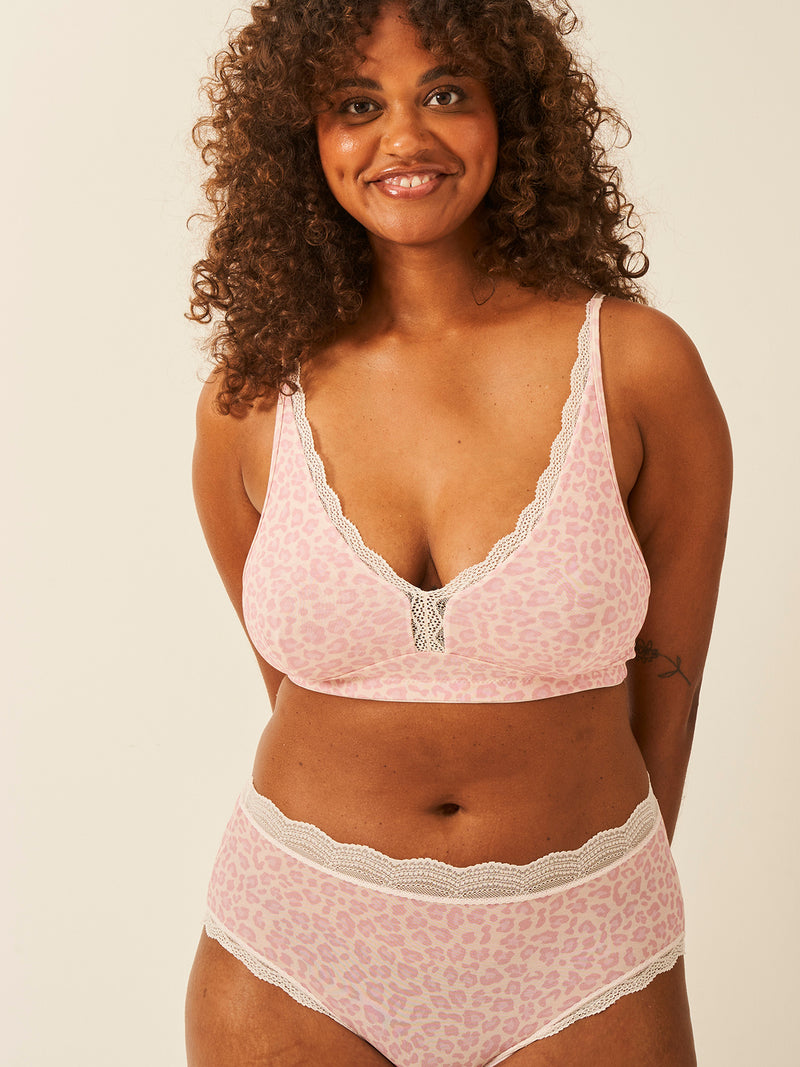 High Rise Brief - Pink-a-Boo Leopard Charming Garment Enterprises Co