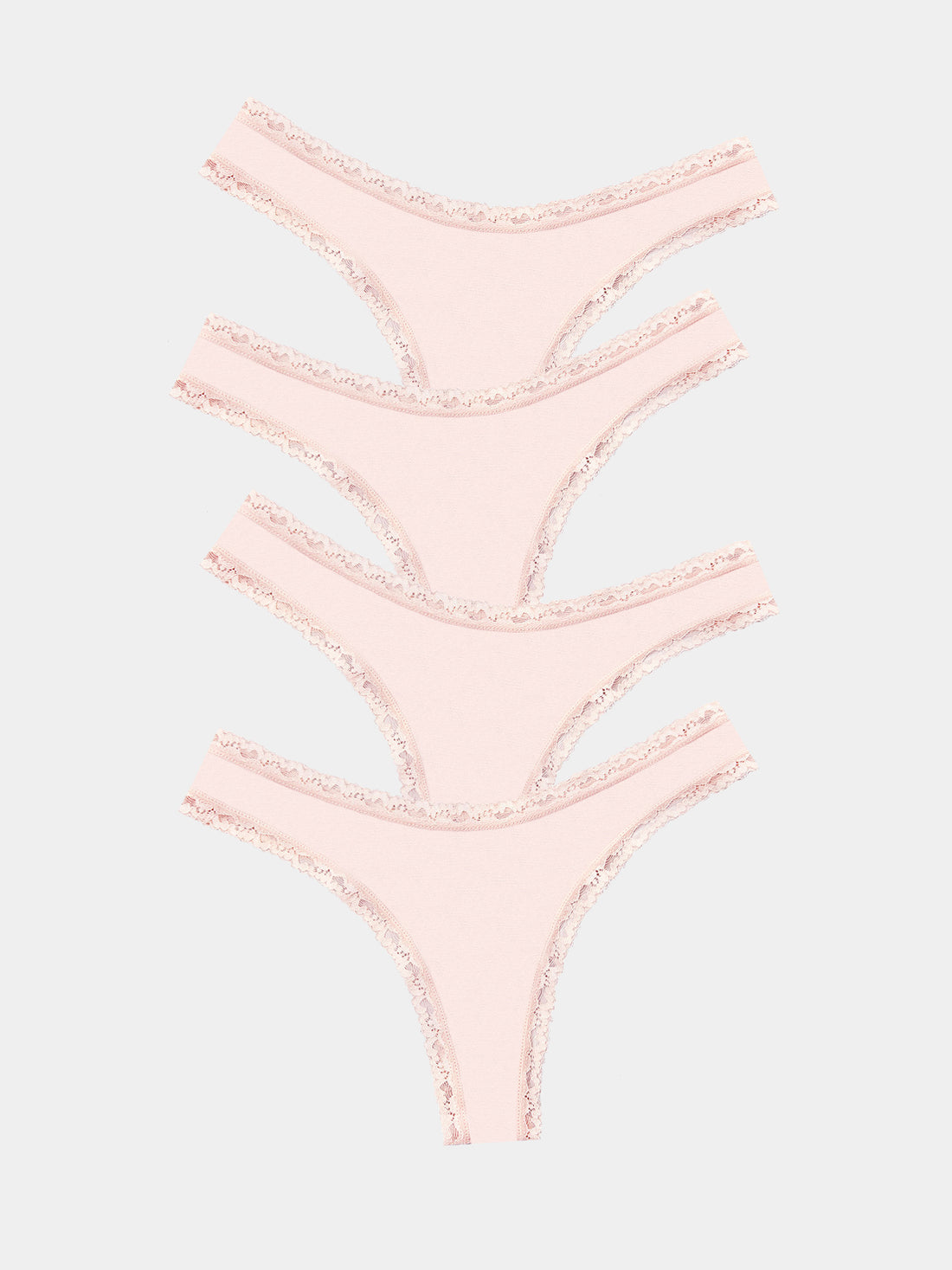 Thong Four Pack - Pink-a-Boo Charming Garment Enterprises Co