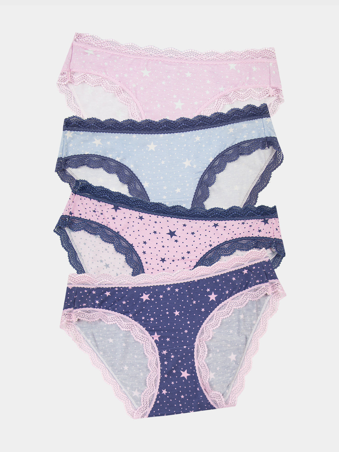 The Original Brief Four Pack - Pirouette Stars Charming Garment Enterprises Co