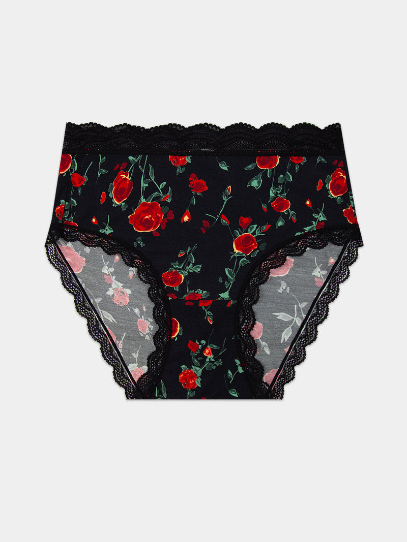 High Rise Brief - RIXO Claudia Rose Black
