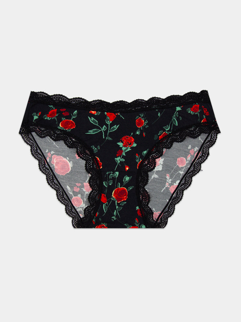 The Original Brief - RIXO Claudia Black Rose