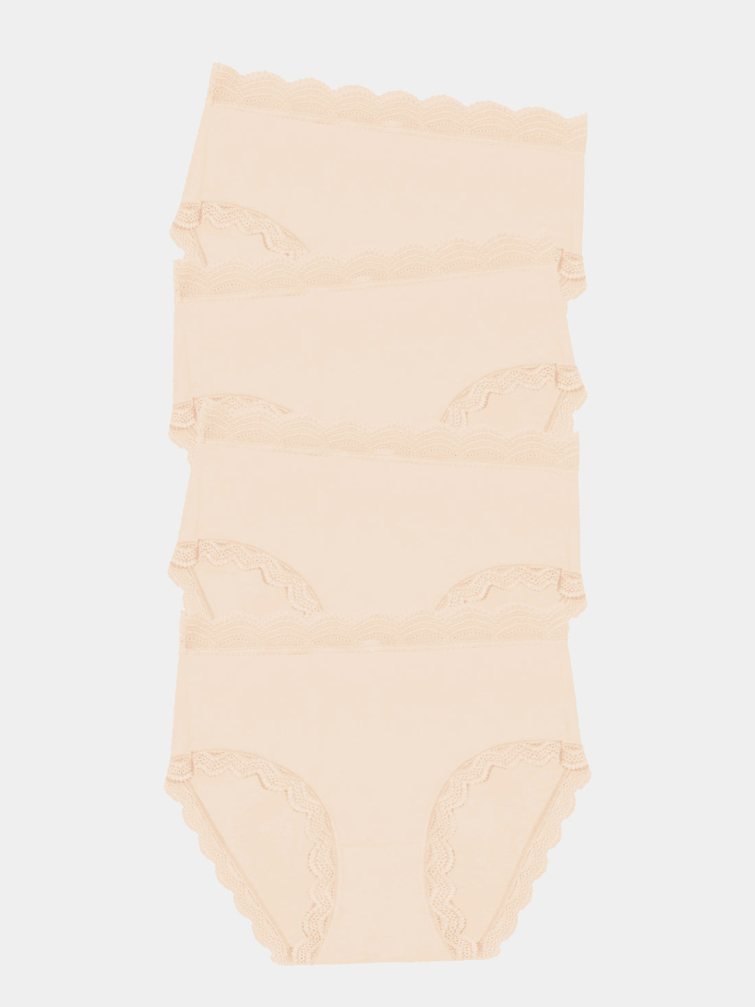 High Rise Brief Four Pack - Sand Charming Garment Enterprises Co