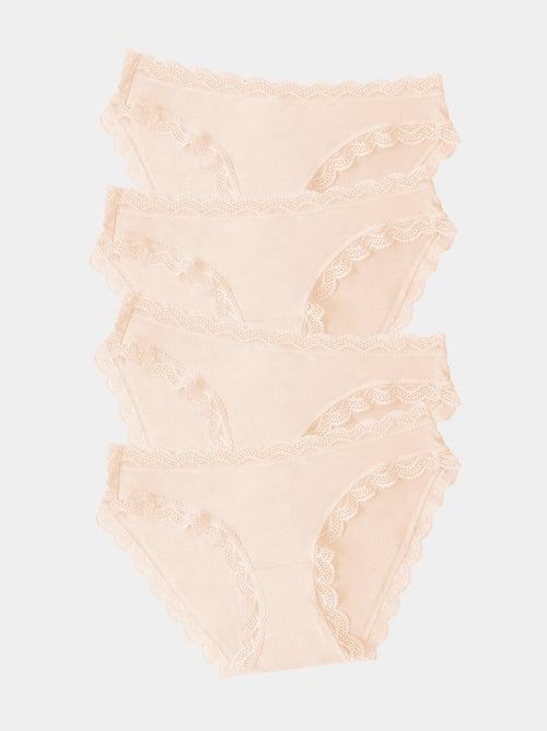 The Original Brief Four Pack - Sand Charming Garment Enterprises Co