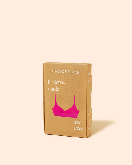 Soft Scoop Bra - Raspberry Mintteks