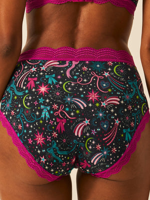 High Rise Brief - Sparkling Skies