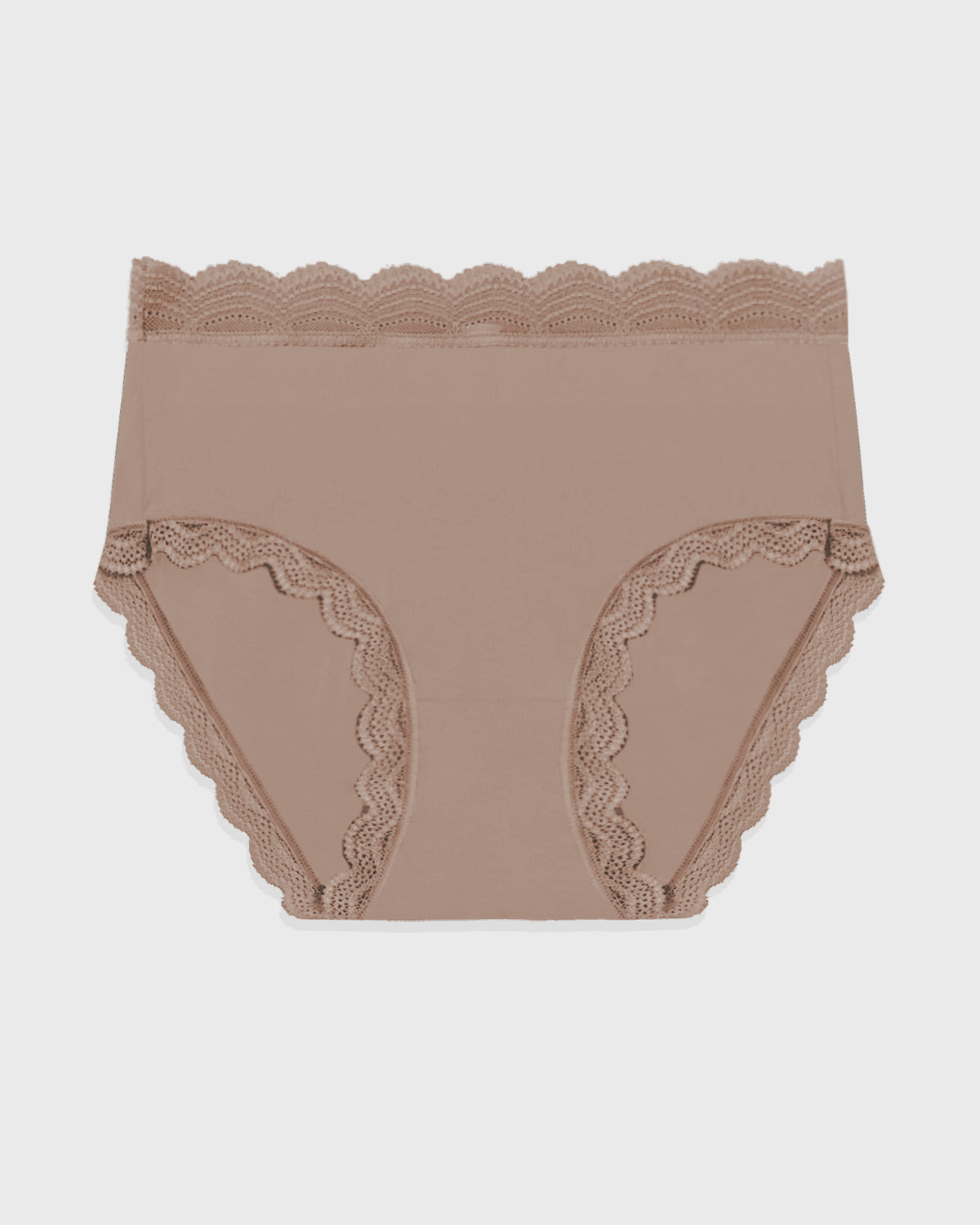 High Rise Brief - Taupe