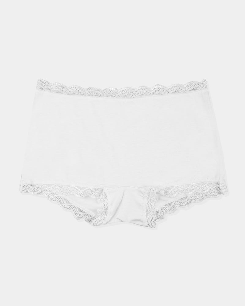 Hipster Brief - White Charming Garment Enterprises Co
