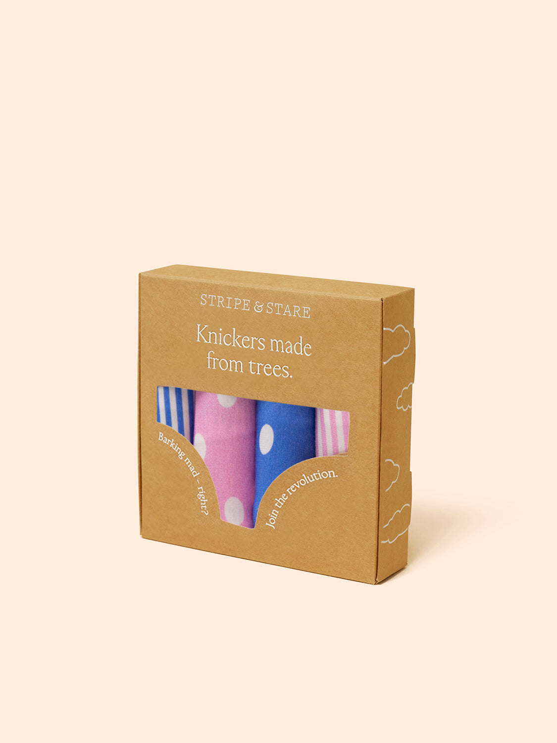 The Original Brief Four Pack - Spots & Stripes