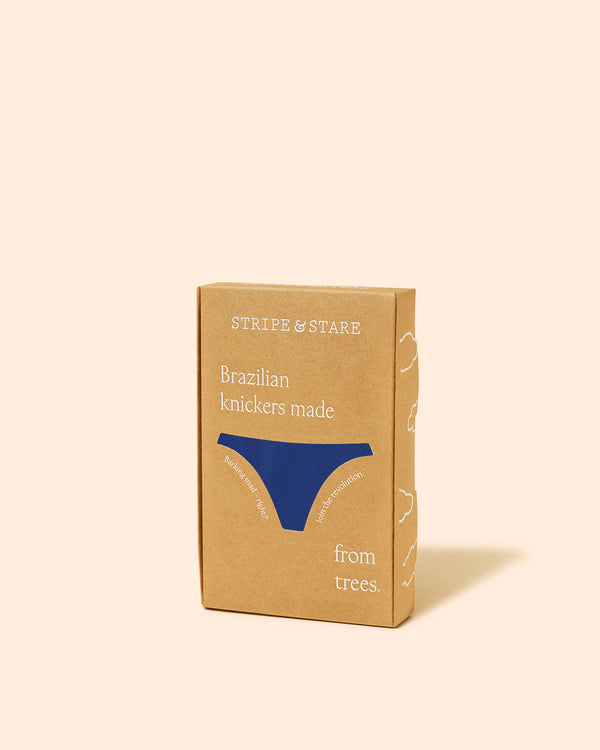 Brazilian Brief - French Navy Stripe & Stare®