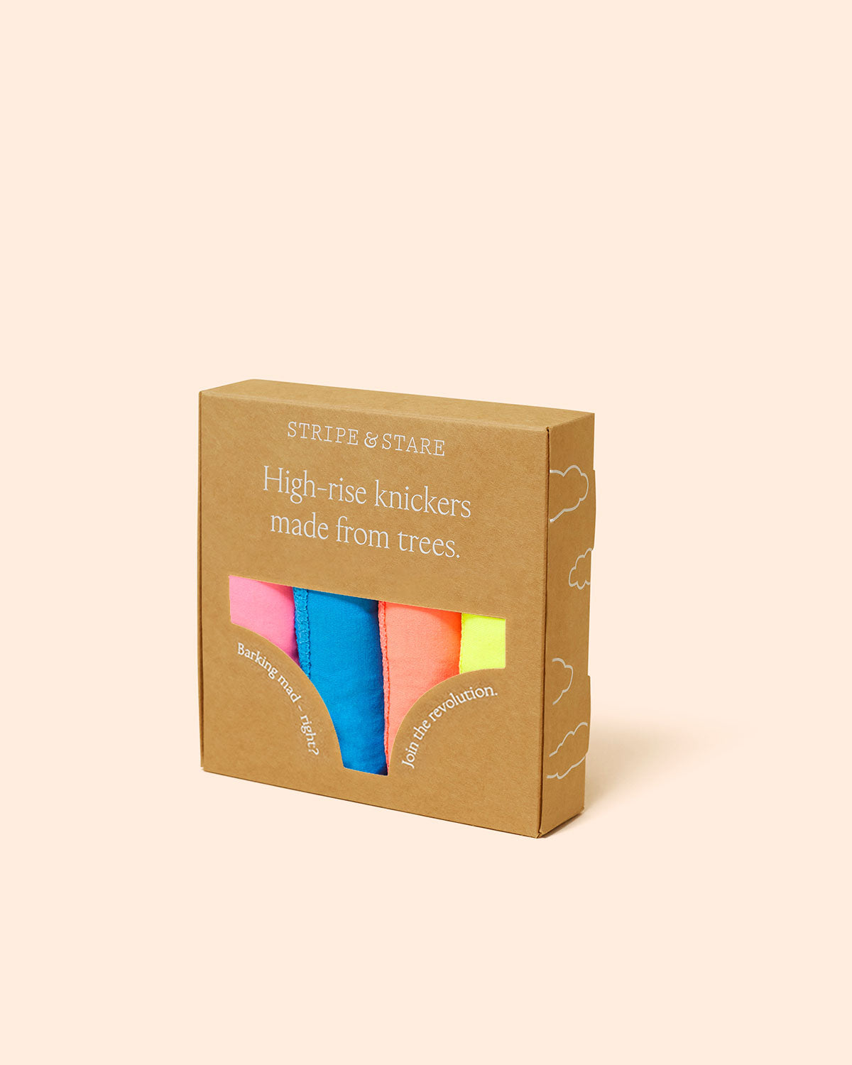 High Rise Brief Four Pack - Neon Brights Charming Garment Enterprises Co