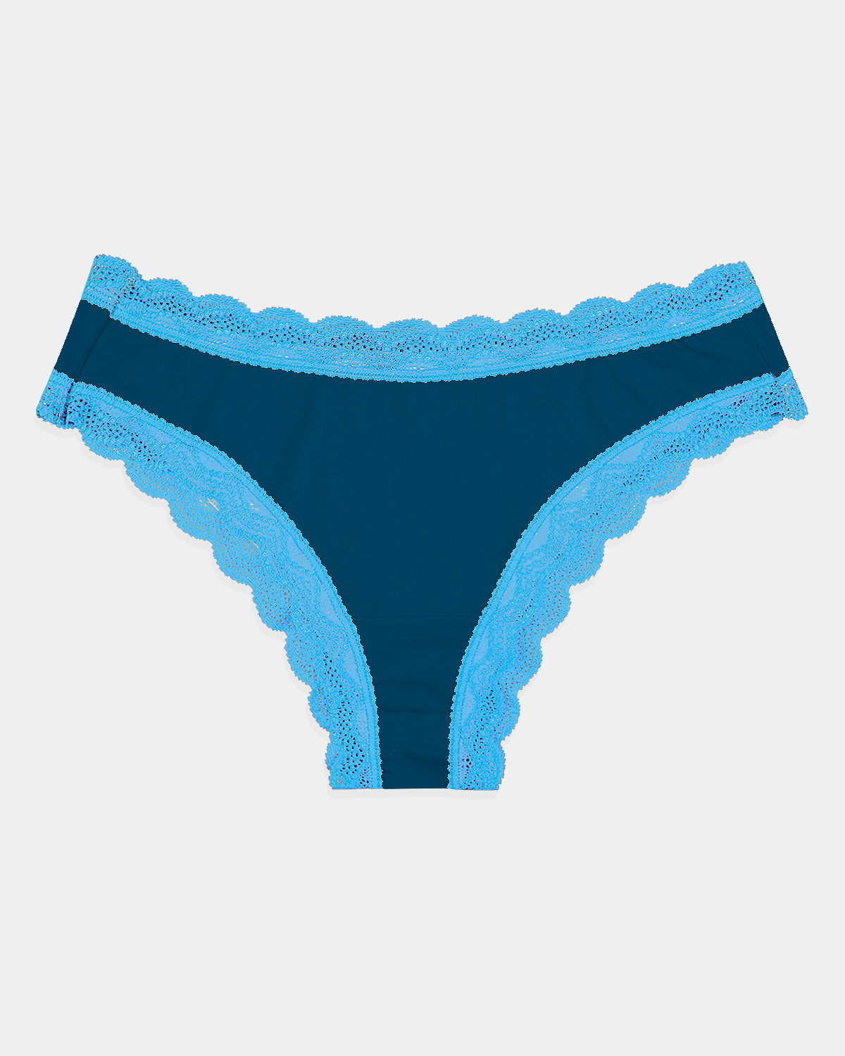 Brazilian Brief - Midnight Neon Blue Charming Garment Enterprises Co