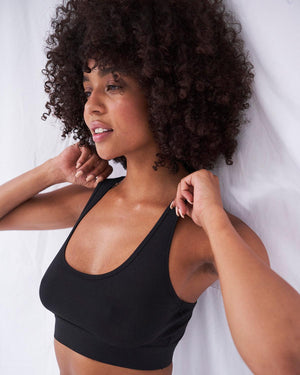 Racerback Bra - Black